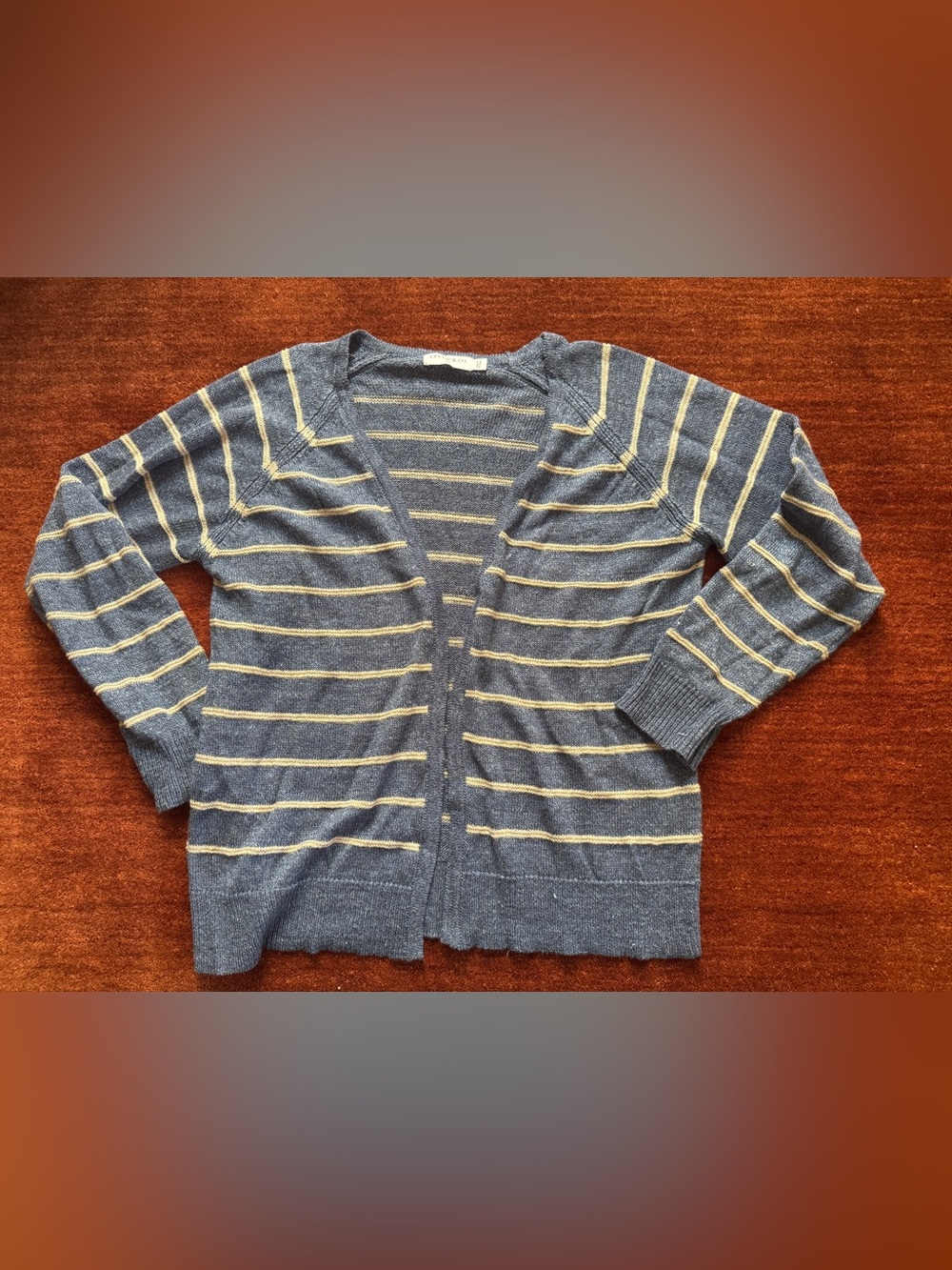 Celtic & Co. Linen Blend Fine Knit Cardigan
